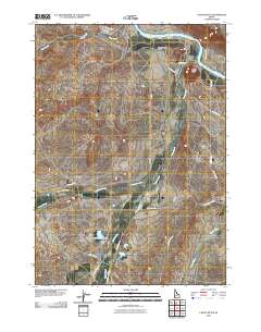 Castle Butte 2010 topographic map thumbnail