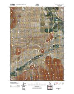 Chilly Buttes 2010 topographic map thumbnail