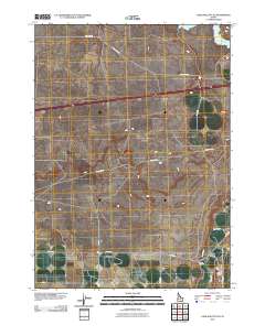 Lake Walcott SE 2010 topographic map thumbnail