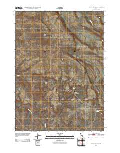 Frying Pan Basin 2010 topographic map thumbnail