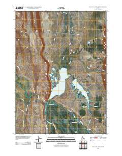 Mountain View Lake 2010 topographic map thumbnail