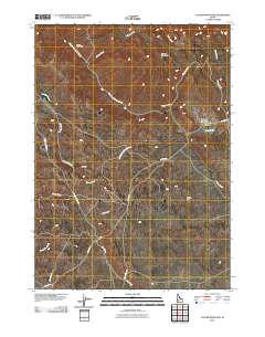 Clover Mountain 2010 topographic map thumbnail
