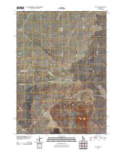 Scoville 2010 topographic map thumbnail