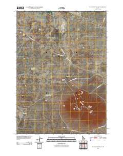 Big Southern Butte 2010 topographic map thumbnail