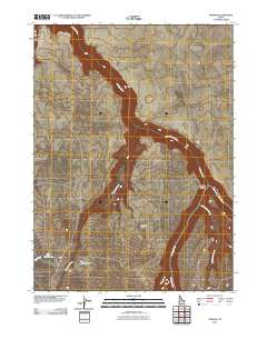 Dishpan 2010 topographic map thumbnail