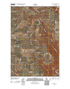 Green Knob 2010 topographic map thumbnail