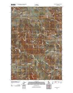Keuterville 2010 topographic map thumbnail