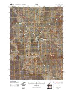 Atomic City 2010 topographic map thumbnail