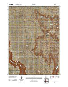 Bull Camp Butte 2010 topographic map thumbnail