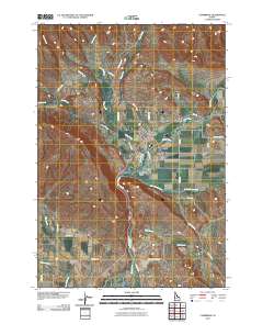 Cambridge 2010 topographic map thumbnail