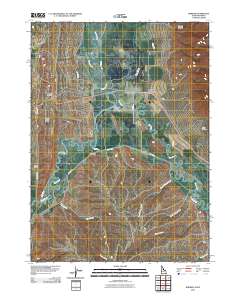 Border 2010 topographic map thumbnail