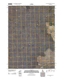 Rattlesnake Butte 2010 topographic map thumbnail
