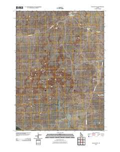 Shale Butte 2010 topographic map thumbnail