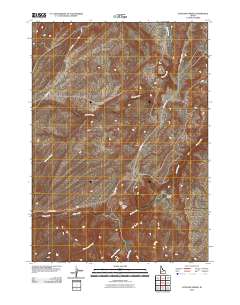 Antelope Spring 2010 topographic map thumbnail