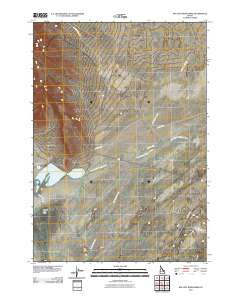 Big Lost River Sinks 2010 topographic map thumbnail
