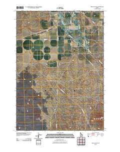 Arco South 2010 topographic map thumbnail