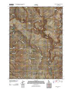 Castro Table 2010 topographic map thumbnail