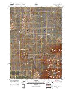 Big Grassy Ridge 2010 topographic map thumbnail
