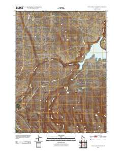 Cedar Creek Reservoir 2010 topographic map thumbnail