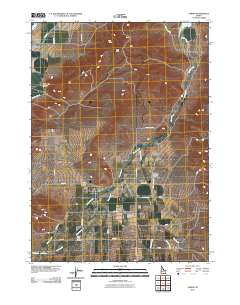 Albion 2010 topographic map thumbnail