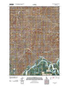 Deer Parks 2010 topographic map thumbnail