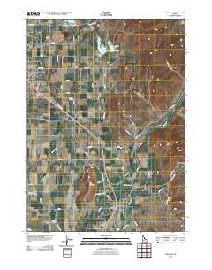Franklin 2010 topographic map thumbnail
