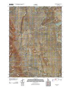 Grasmere 2010 topographic map thumbnail
