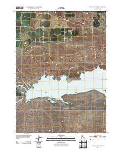 Lake Walcott West 2010 topographic map thumbnail