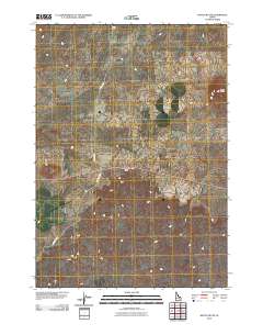 Kettle Butte 2010 topographic map thumbnail