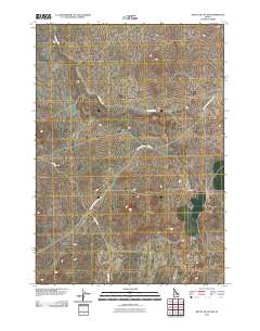 Kettle Butte NW 2010 topographic map thumbnail