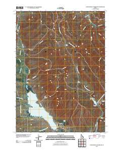Chesterfield Reservoir 2010 topographic map thumbnail