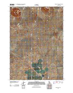Middle Butte 2010 topographic map thumbnail