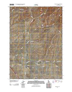 Mayfield SE 2010 topographic map thumbnail