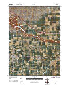 Kimberly 2010 topographic map thumbnail