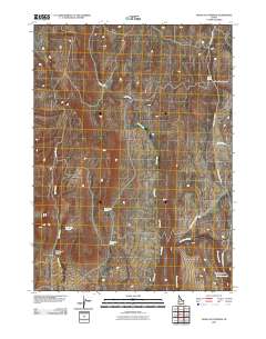 Magic Hot Springs 2010 topographic map thumbnail