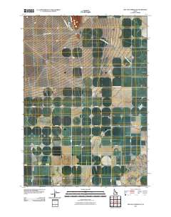 Lidy Hot Springs SE 2010 topographic map preview