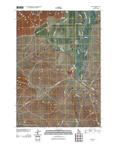 Idmon 2010 topographic map thumbnail