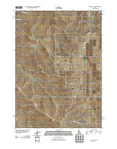 Indian Butte 2010 topographic map thumbnail