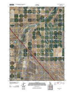 Malta NE 2010 topographic map thumbnail