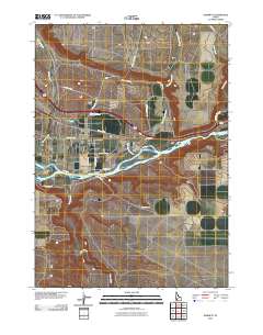 Hammett 2010 topographic map thumbnail