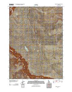 Inside Lakes 2010 topographic map thumbnail