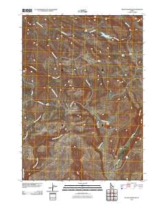 McHan Reservoir 2010 topographic map thumbnail