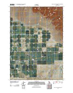 Little Lost River Sinks 2010 topographic map thumbnail