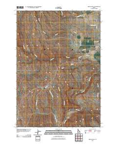 Midvale Hill 2010 topographic map thumbnail