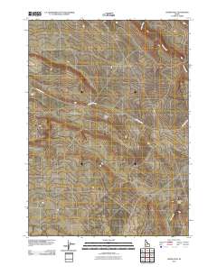 Crows Nest 2010 topographic map thumbnail