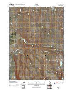 Riddle 2010 topographic map thumbnail