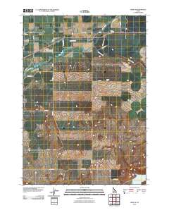 Rigby SE 2010 topographic map thumbnail