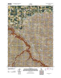 Roseworth NE 2010 topographic map thumbnail