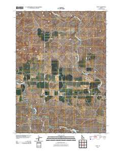 Hunt 2010 topographic map thumbnail
