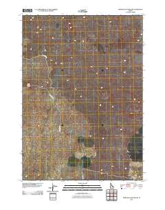 Morgans Pasture NW 2010 topographic map thumbnail